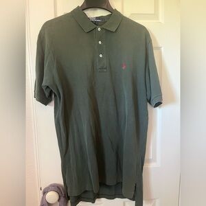 polo by Ralph Lauren vintage 90’s men’s dark green short sleeve polo shirt